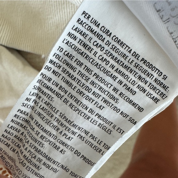 GUCCI Cream Pullover Drawtsring Hoodie - Picture 4 of 9